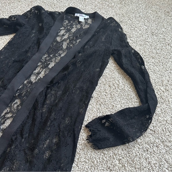 Lace Black Cardigan - Picture 3 of 4
